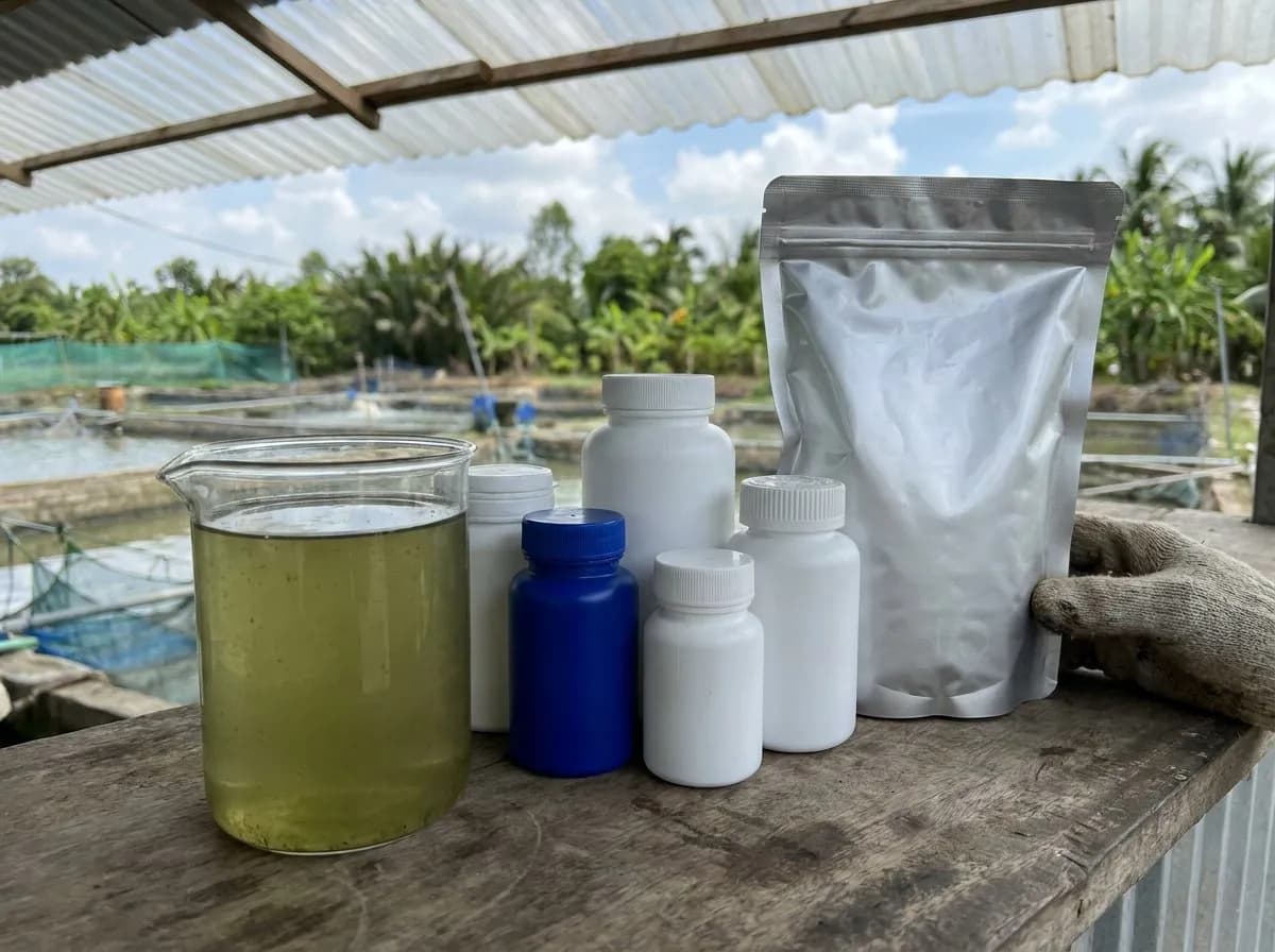 Men tiêu hoá trộn thức ăn cho cá tra – gói 500 g – ảnh 1